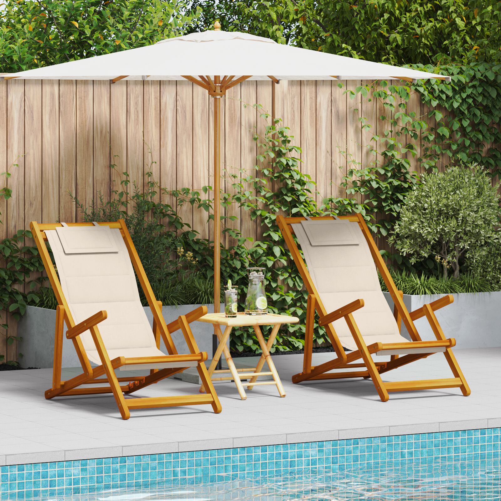 Strandstoler og solsenger fra MS StyleHaven™. Komfortable og slitesterke løsninger i moderne design – perfekte til hage, terrasse, balkong eller strand. Skap avslapning og stil til solrike sommerdager.