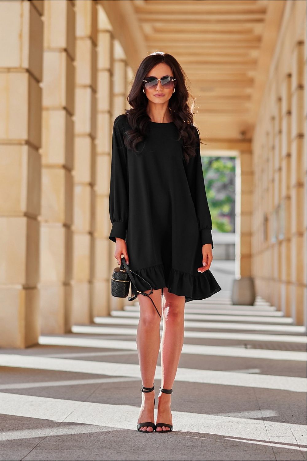 Sintra – feminin og allsidig hverdagskjole fra Roco Fashion fra MS StyleHaven, størrelse 38, med long, bukselengde long, kjolelengde midi; knee-1; short, kjolestil a-line