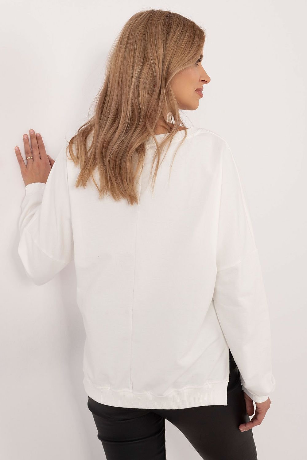 Komfort genser til dame fra MS StyleHaven, størrelse L, med short, bukselengde long, kjolelengde maxi, kjolestil gown; sheath