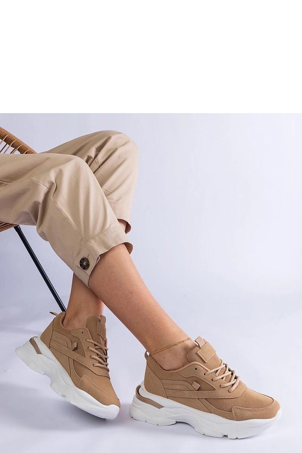 Guerrera brune joggesko til dame til dame fra MS StyleHaven, laget av Viskose; polyester; Polyamid, farge Brun, størrelse 37, med long ermer, perfekt til casual; dress