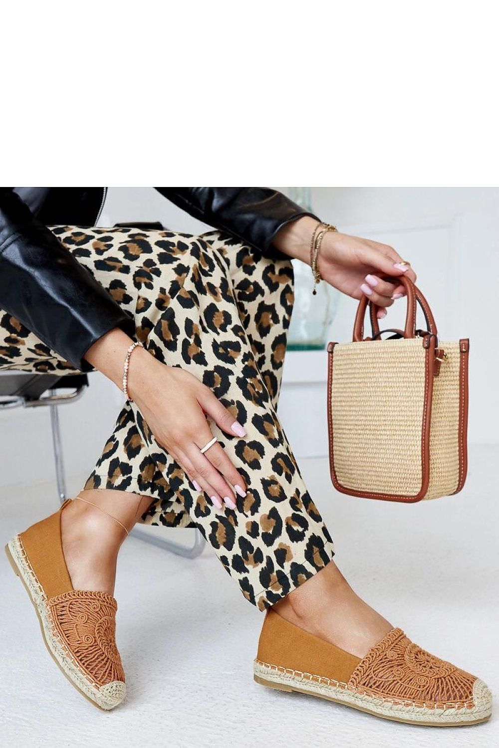 Espadrille Solea til dame fra MS StyleHaven, laget av Bomull; polyester, med detaljer i canvas; rubber, farge Brun, størrelse 36, med 45720 ermer, hælhøyde flat; low, skostørrelse 36; 37; 38; 39; 40; 41, perfekt til casual; dress