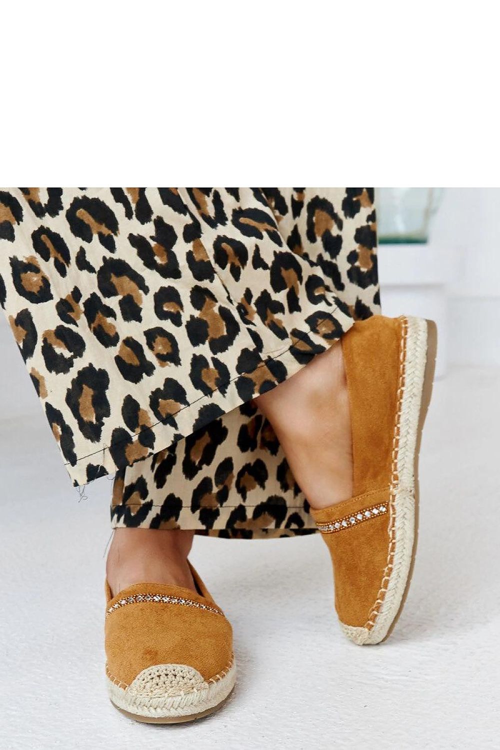 Espadrille Solea til dame fra MS StyleHaven, laget av Bomull; polyester, farge Brun, størrelse 36, med 45720 ermer, perfekt til casual; dress