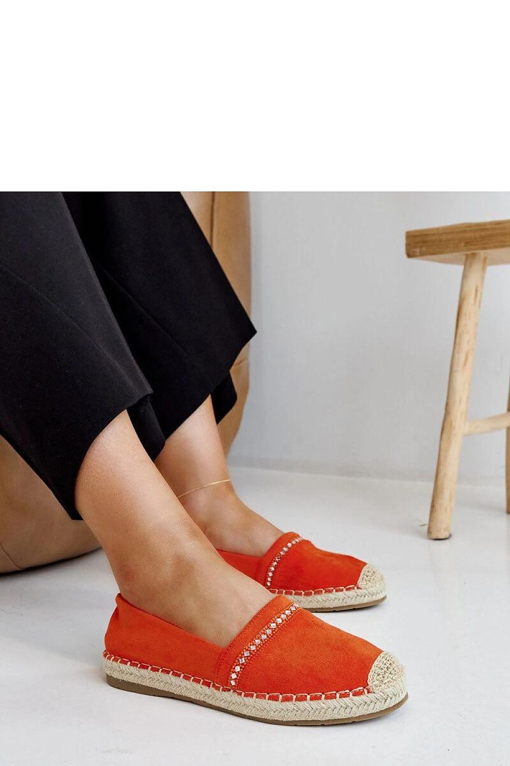 Espadrille Solea til dame fra MS StyleHaven, laget av Bomull; polyester, farge Brun, størrelse 38, med 45720 ermer, perfekt til casual; dress