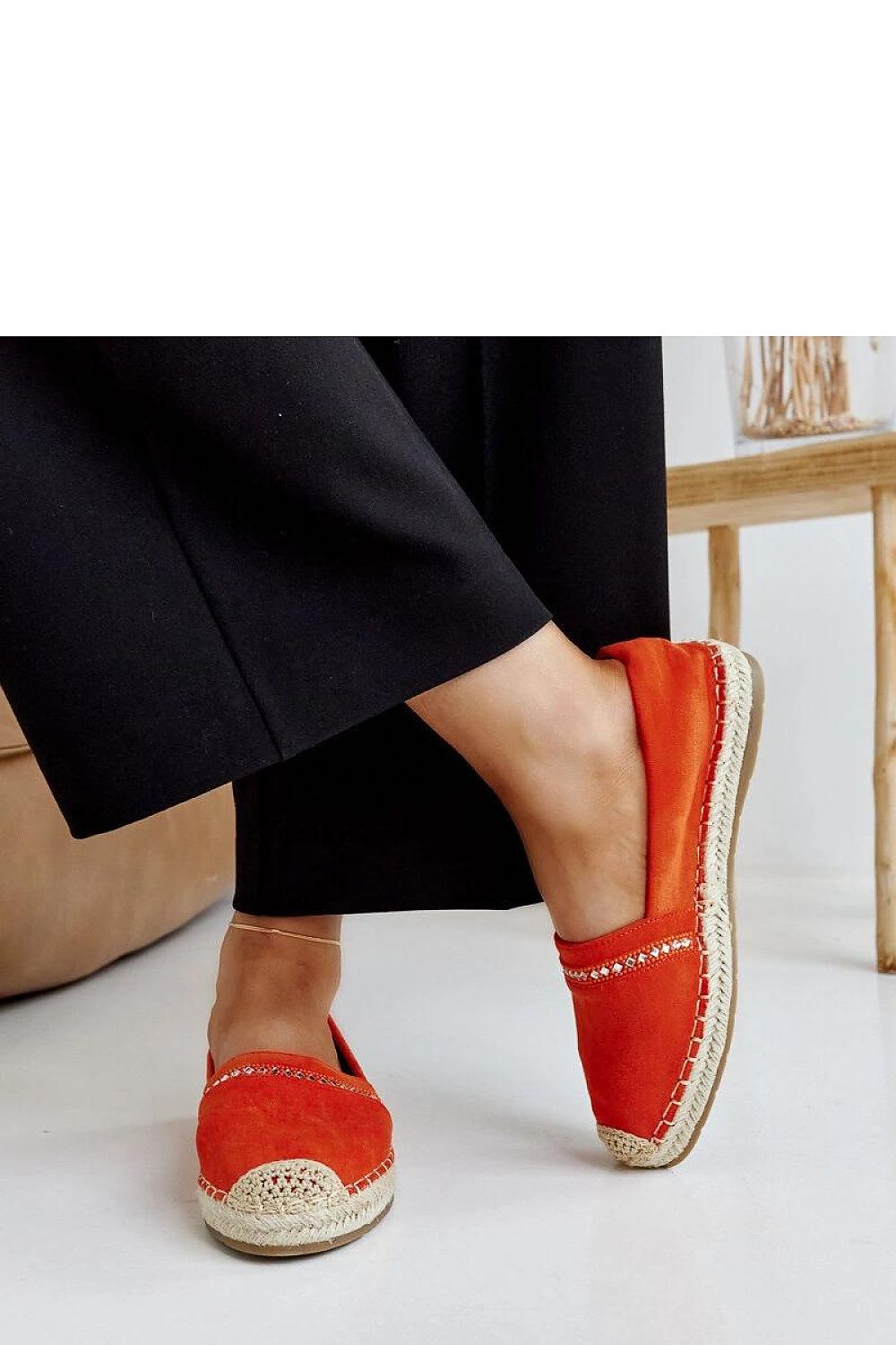 Espadrille Solea til dame fra MS StyleHaven, laget av Bomull; polyester, farge Brun, størrelse 41, med 45720 ermer, perfekt til casual; dress