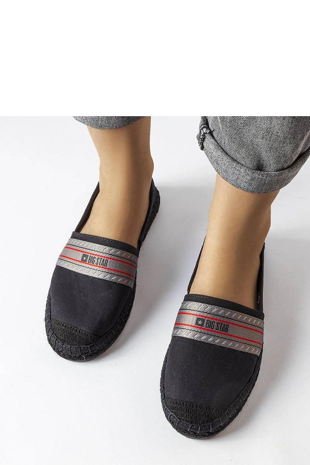 Espadrille Solea til dame fra MS StyleHaven, laget av Bomull; polyester, farge Svart, størrelse 38, med 45720 ermer, perfekt til casual; dress