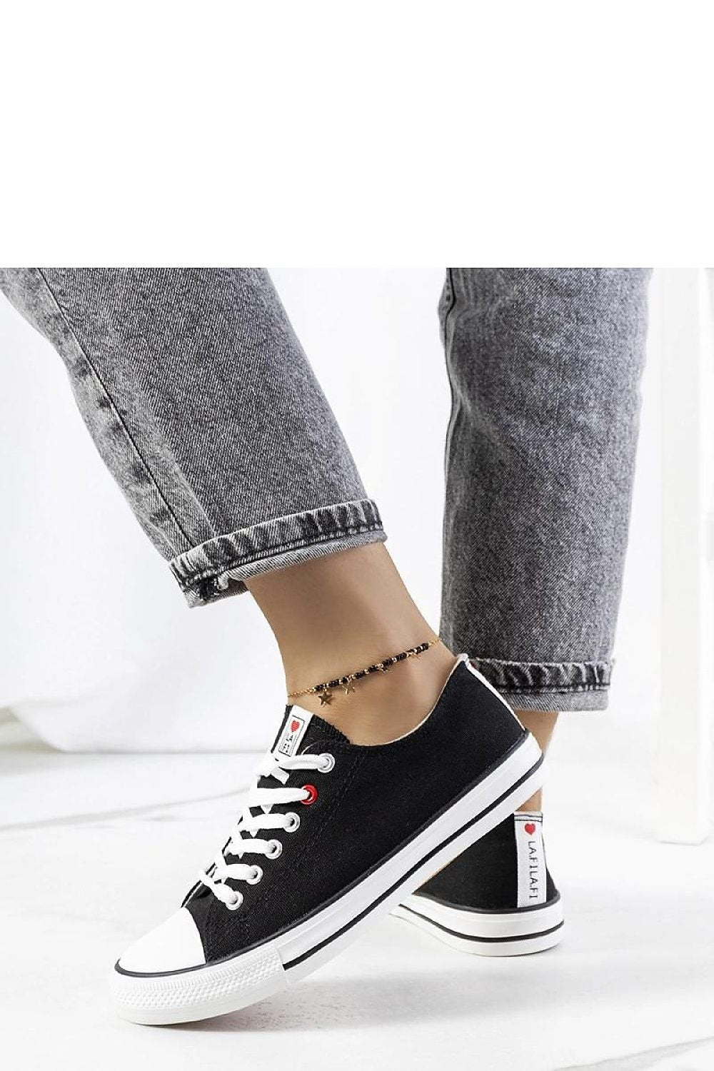 Kolind svarte joggesko til dame til dame fra MS StyleHaven, laget av Viskose; polyester; Polyamid, farge Svart, størrelse 38, med long ermer, perfekt til casual