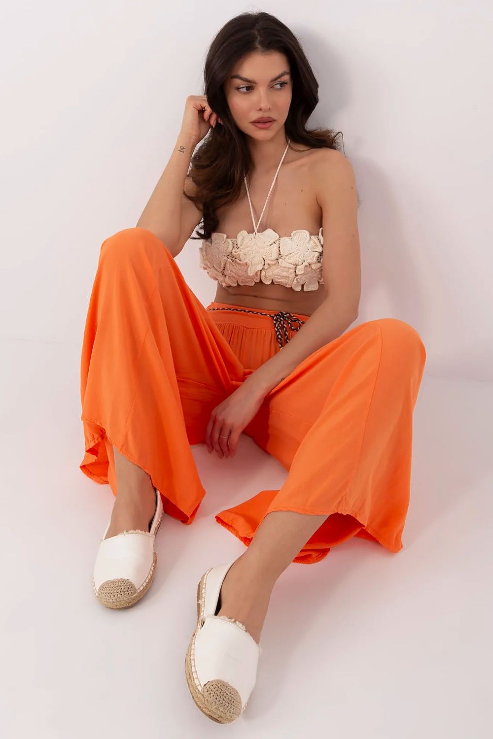 Damebukser Och Bella til dame fra MS StyleHaven, laget av Viskose, farge Grønn 4, størrelse XL, med strapless ermer