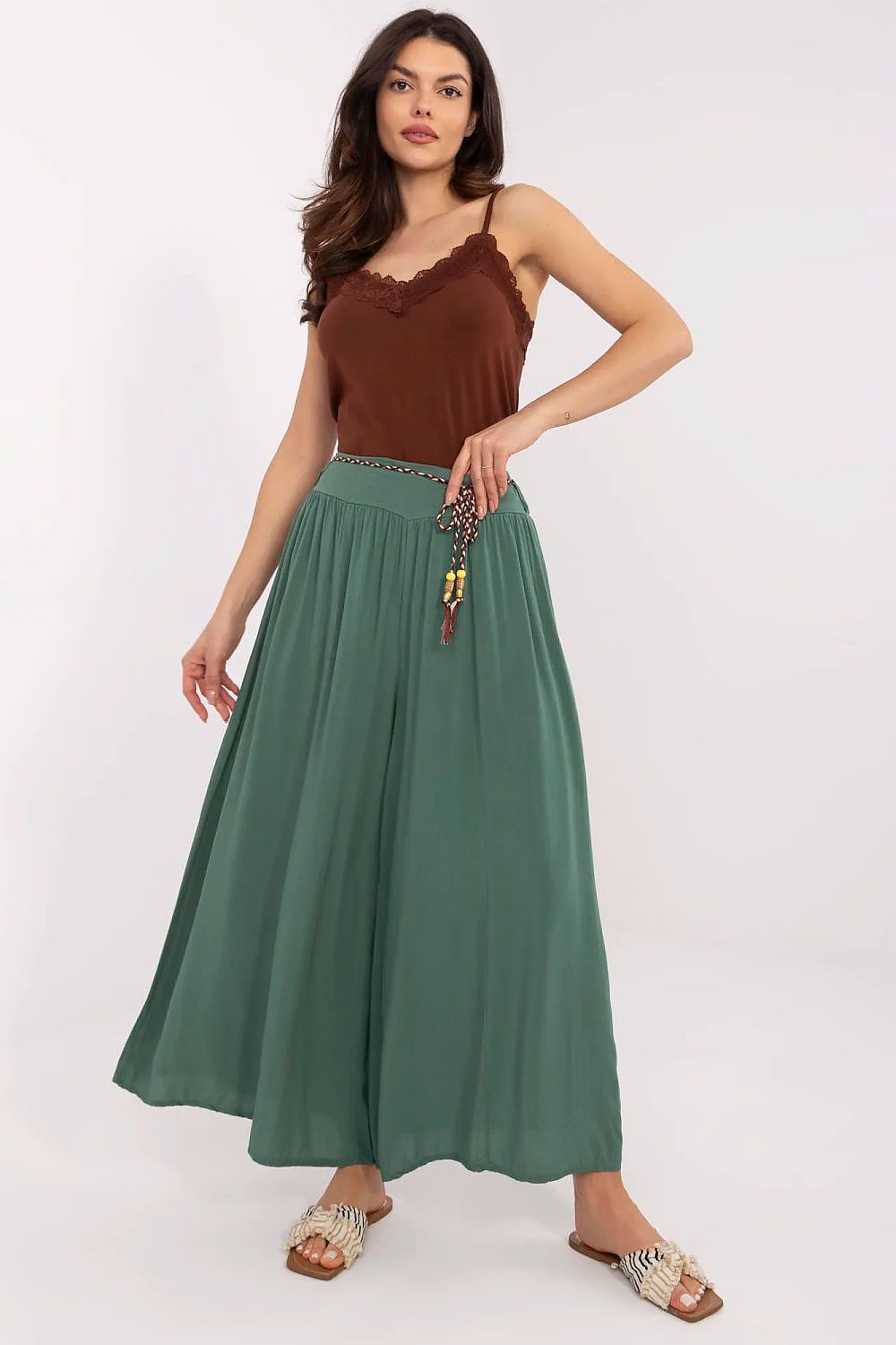 Damebukser Och Bella til dame fra MS StyleHaven, laget av Viskose, farge Oransje, størrelse s, med strapless ermer