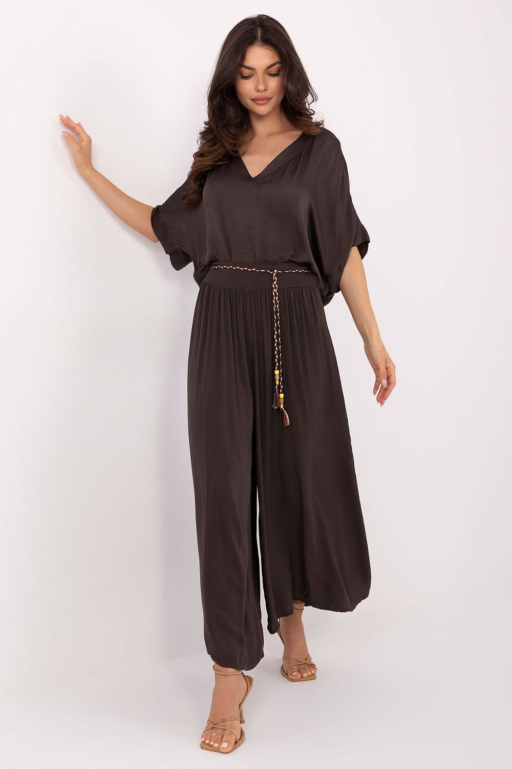 Damebukser Och Bella til dame fra MS StyleHaven, laget av Viskose, farge Grønn 5, størrelse L, med strapless ermer