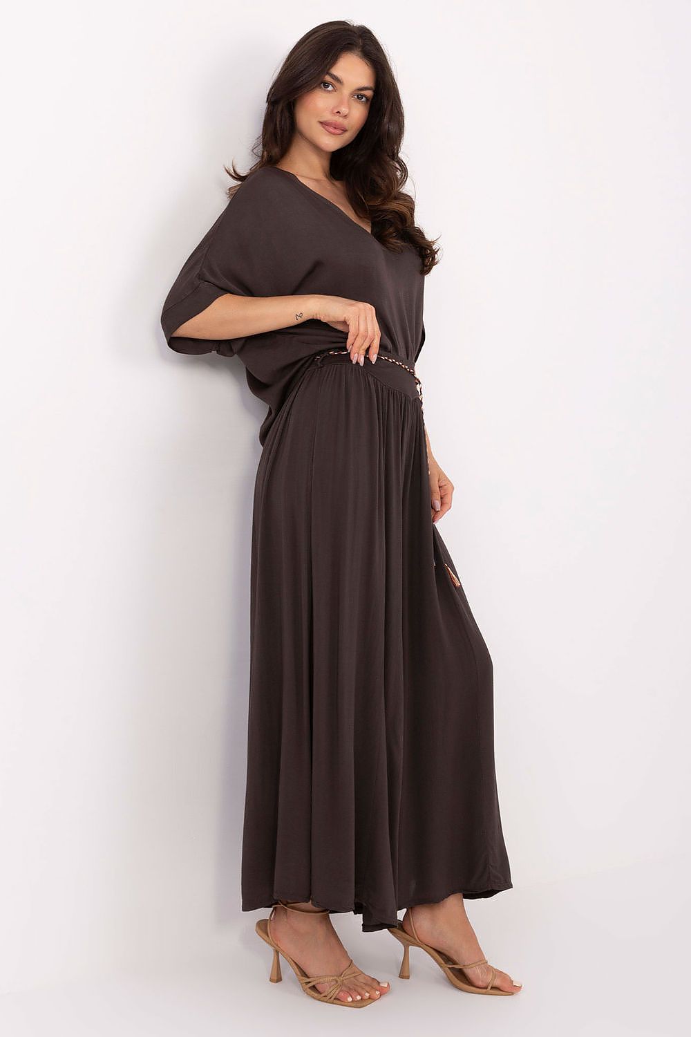 Damebukser Och Bella til dame fra MS StyleHaven, laget av Viskose, farge Grønn 5, størrelse XL, med strapless ermer