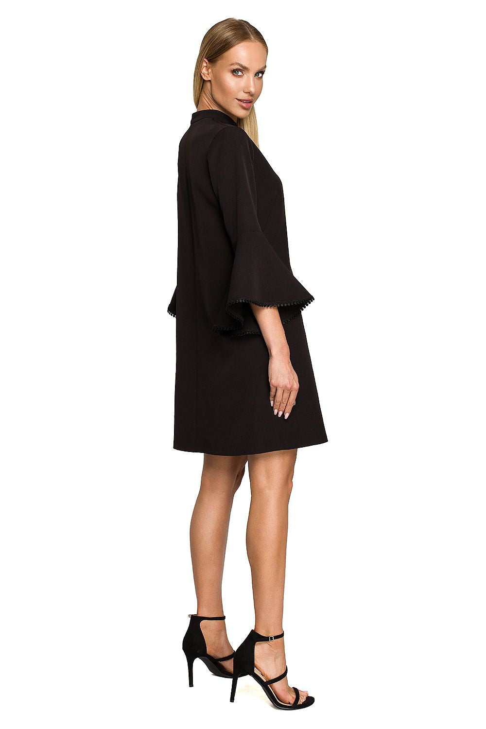 Dagkjole Moe til dame fra MS StyleHaven, laget av polyester, farge Rosa, størrelse XL, med long ermer, perfekt til dress