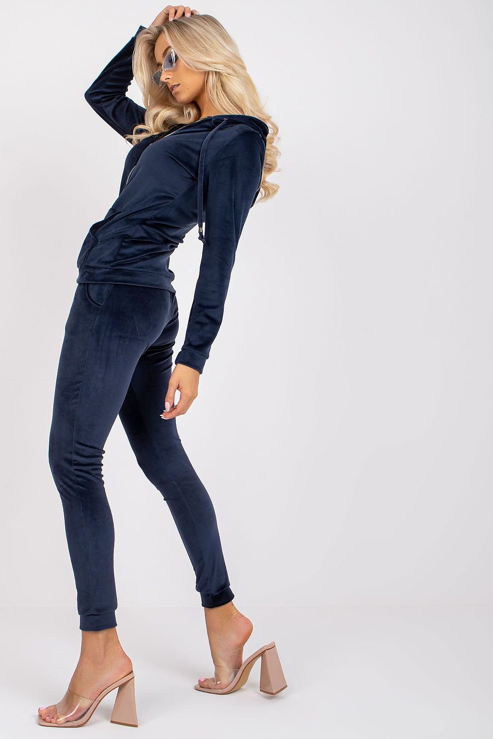 Sett - Relevance til dame fra MS StyleHaven, laget av Viskose, farge Fiolett, størrelse S/M, med 45720 ermer, perfekt til casual; dress