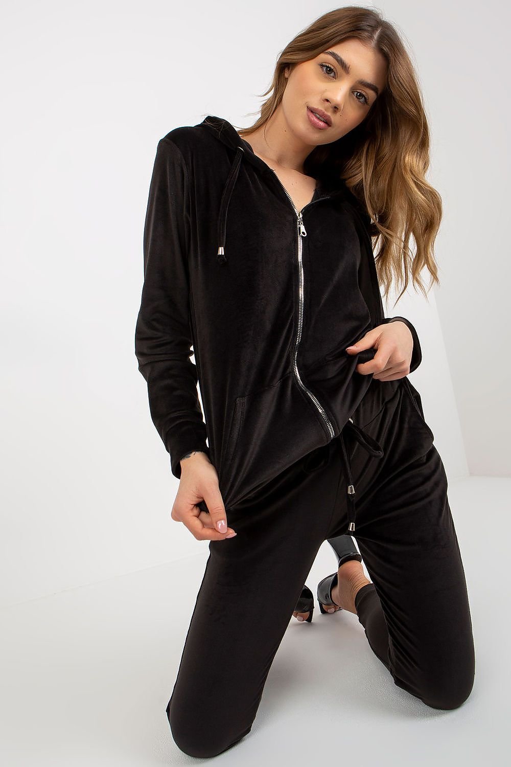 Sett - Relevance til dame fra MS StyleHaven, laget av Viskose, farge Grå 2, størrelse S, med 45720 ermer, perfekt til casual; dress