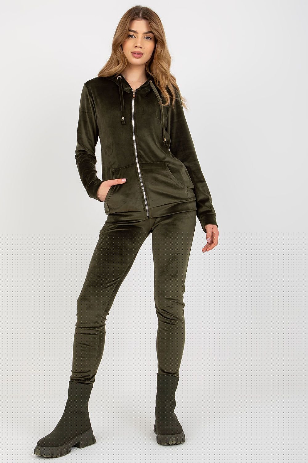 Sett - Relevance til dame fra MS StyleHaven, laget av Viskose, farge beige 2, størrelse S, med 45720 ermer, perfekt til casual; dress