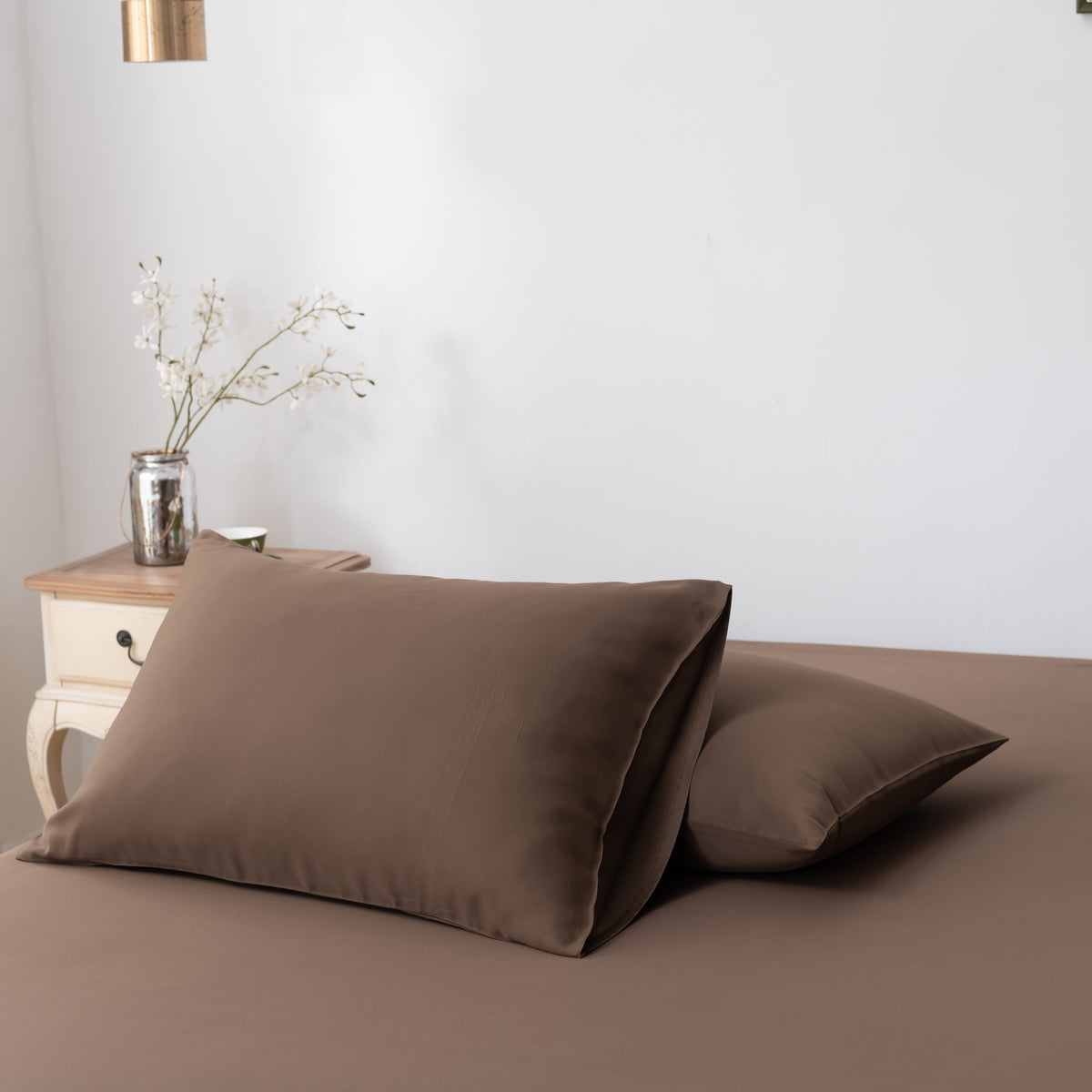 Tweepersoons Beddengoedset M - Coffee Brown