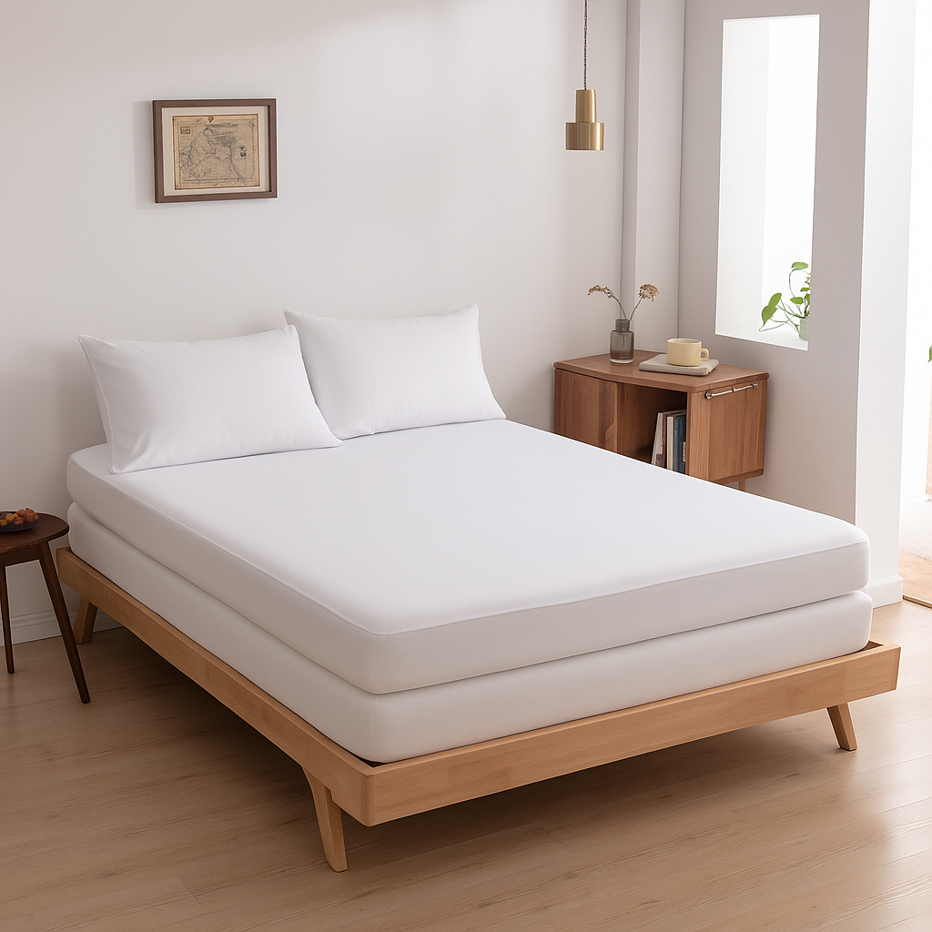 Hoeslaken (Splittopper) - Coco White - Premium