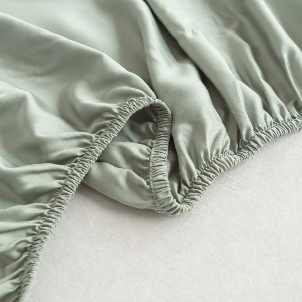 Tweepersoons Beddengoedset Xxl - Sage Green