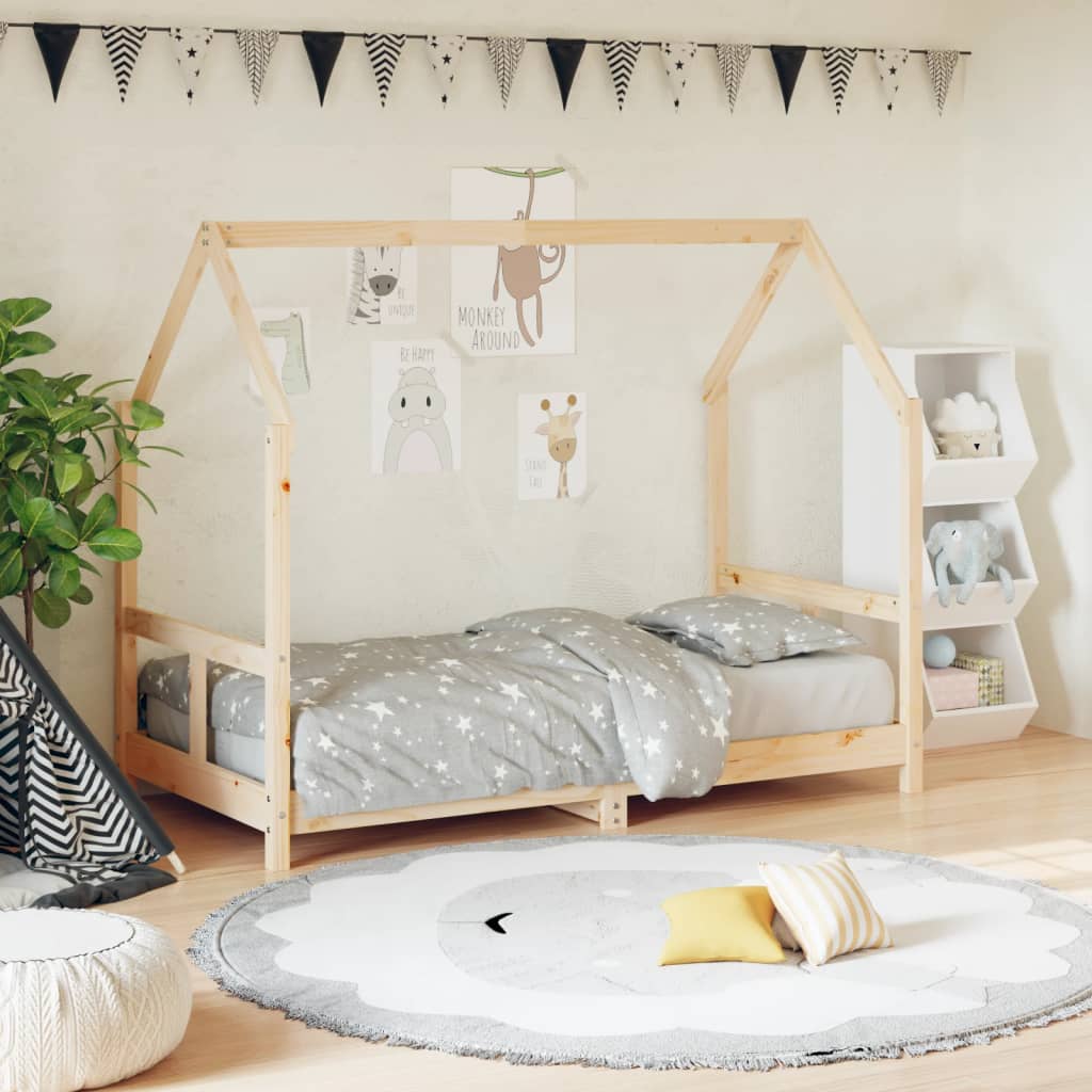 Barneseng 80x160 cm – trygg og komfortabel, med og uten LED-lys. – MS StyleHaven™
