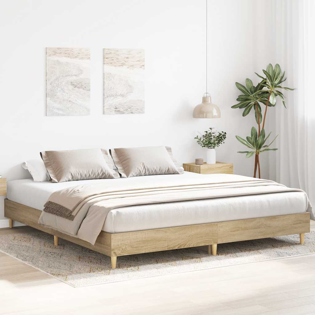 Dobbeltseng 180x200 cm – king size med og uten LED-lys, romslig og komfortabel. – MS StyleHaven™