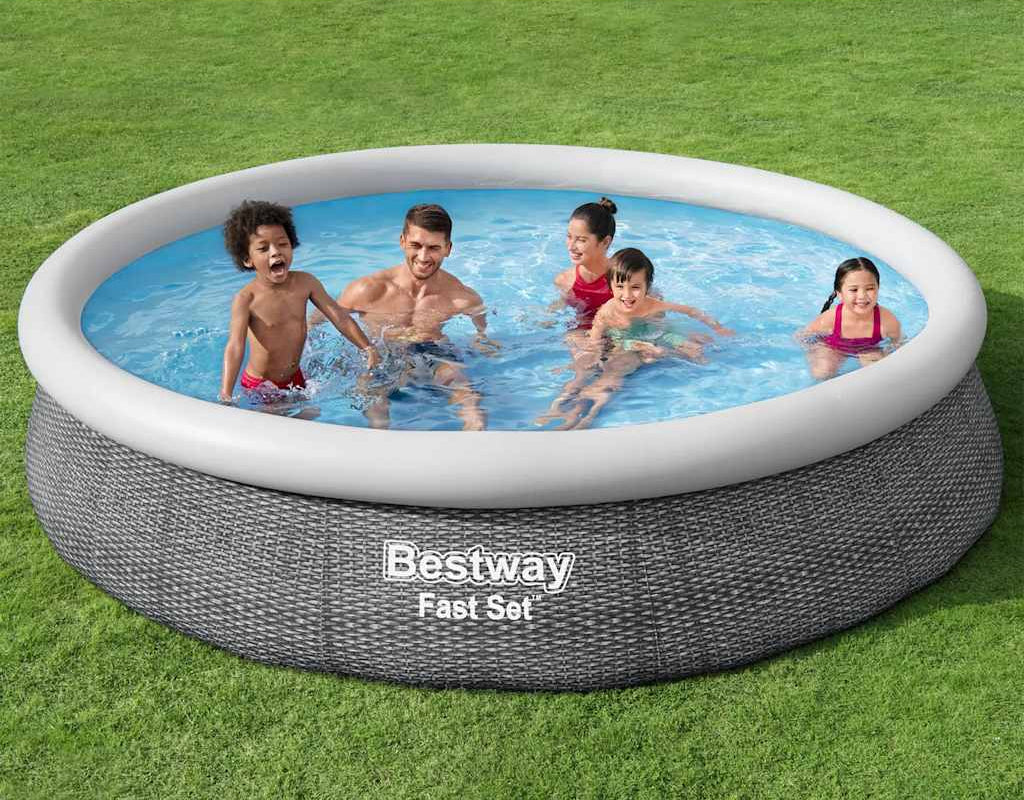 Bestway Svømmebassengsett Rundt 366X76 Cm