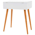 Sminkebord Med Speil Mdf 60X40X75 Cm