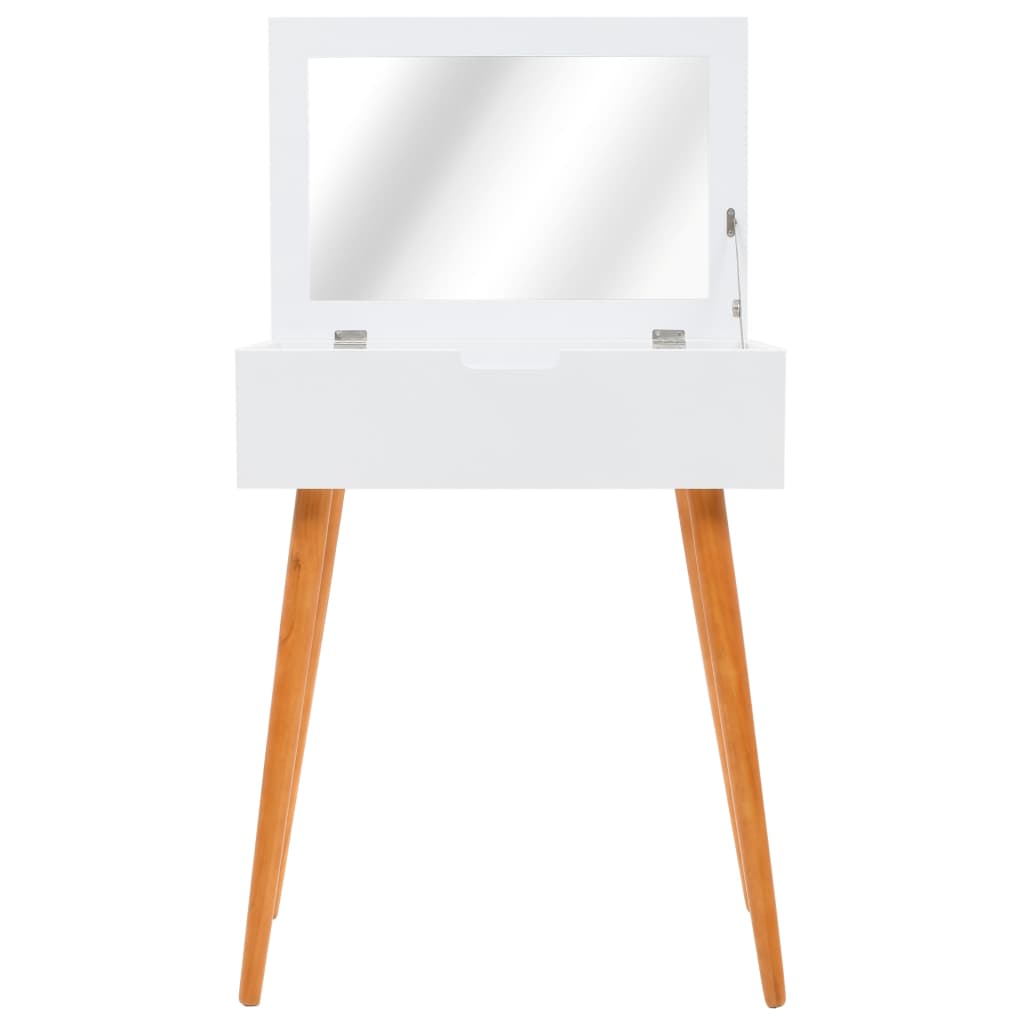 Sminkebord Med Speil Mdf 60X40X75 Cm