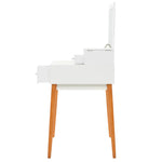 Sminkebord Med Speil Mdf 60X50X86 Cm