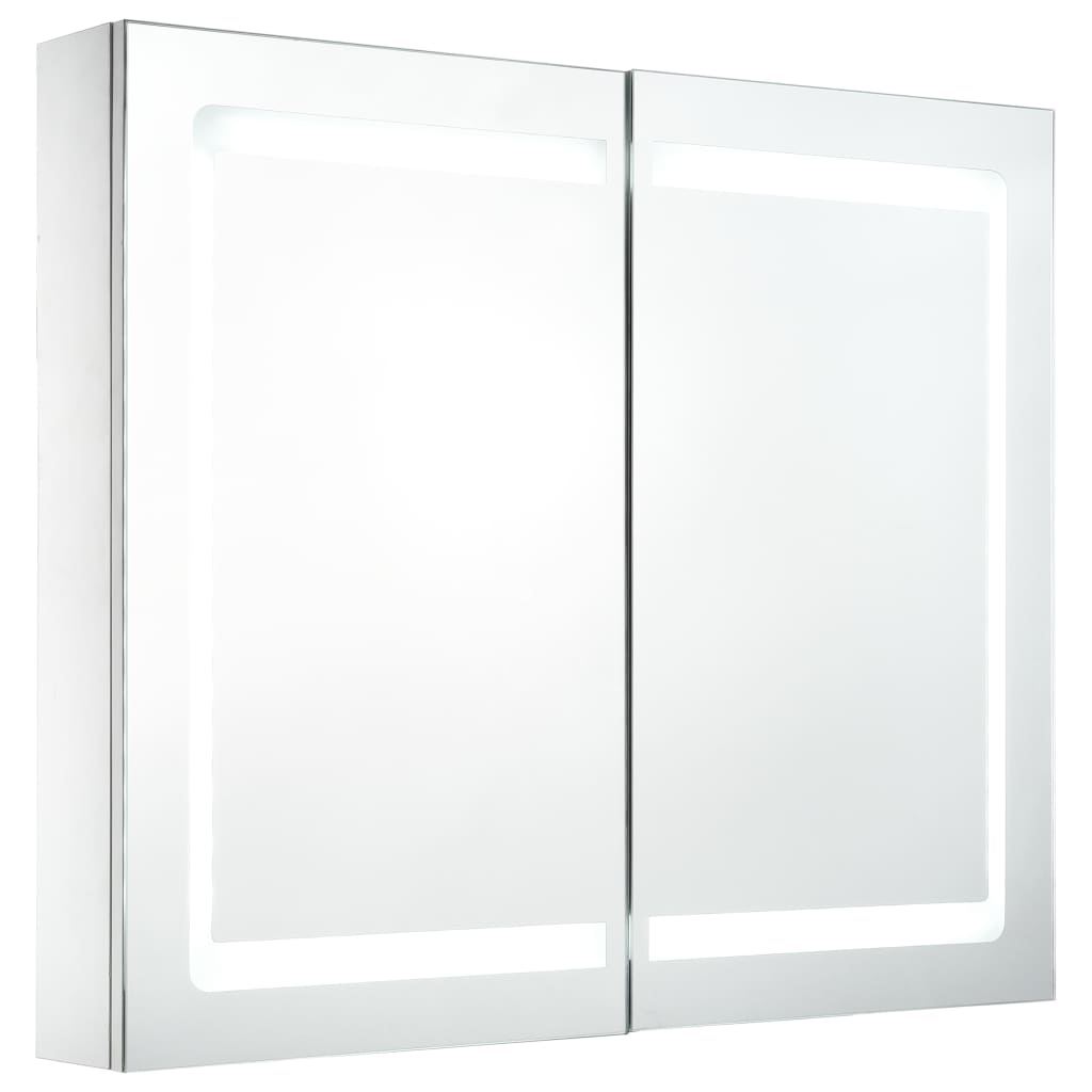Led-Speilskap Til Bad 80X12,2X68 Cm