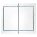 Led-Speilskap Til Bad 80X12,2X68 Cm