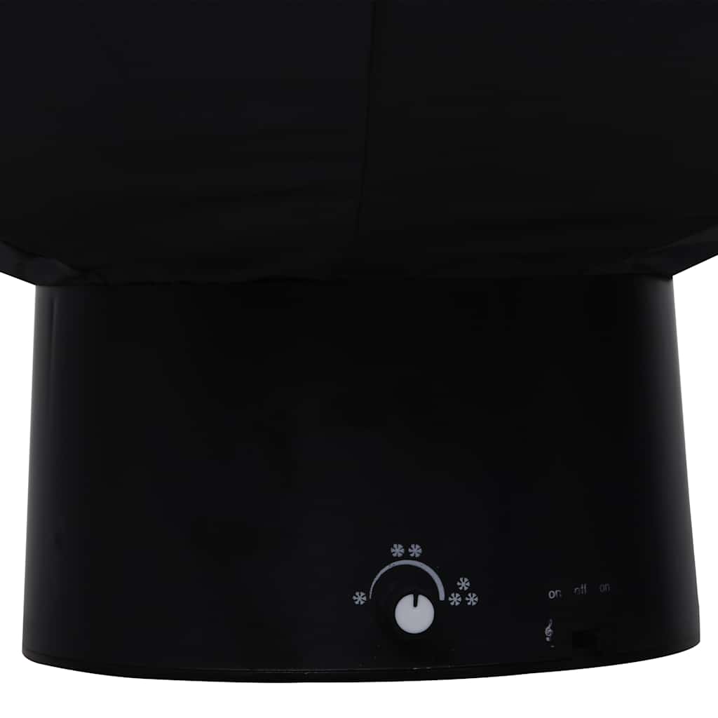 Kunstig Juletre Med Snø Og Paraplyfot Svart 75 Cm Pvc