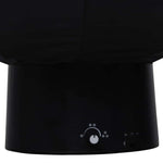 Kunstig Juletre Med Snø Og Paraplyfot Svart 75 Cm Pvc