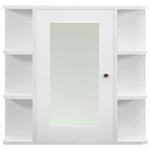 Speilskap Til Baderom Hvit 66X17X63 Cm Mdf