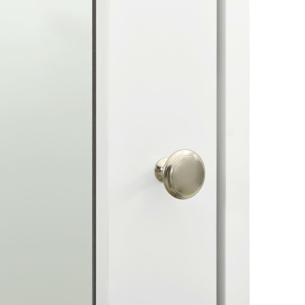 Speilskap Til Baderom Hvit 66X17X63 Cm Mdf