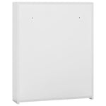 Speilskap Til Baderom Hvit 60X15X75 Cm Mdf