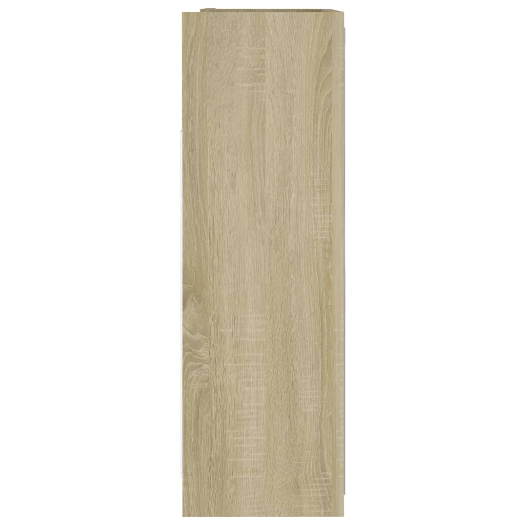 Speilskap Til Baderom Sonoma Eik 62,5X20,5X64 Cm Konstruert Tre