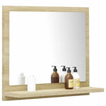 Baderomsspeil Sonoma Eik 40X10,5X37 Cm Konstruert Tre