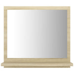 Baderomsspeil Sonoma Eik 40X10,5X37 Cm Konstruert Tre