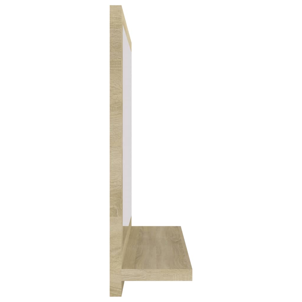 Baderomsspeil Sonoma Eik 40X10,5X37 Cm Konstruert Tre