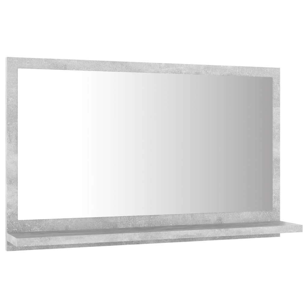 Baderomsspeil Betonggrå 60X10,5X37 Cm Sponplate