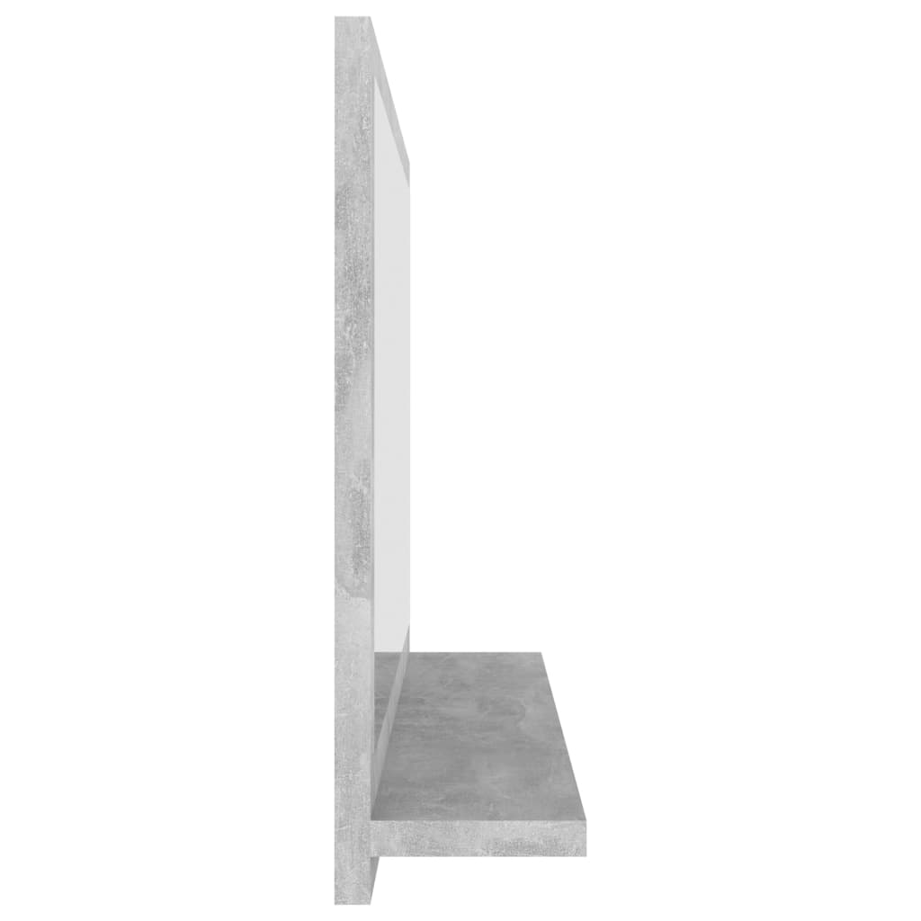 Baderomsspeil Betonggrå 60X10,5X37 Cm Sponplate