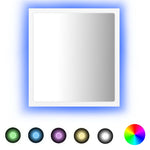 Baderomsspeil Led Hvit 40X8,5X37 Cm Akryl
