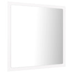 Baderomsspeil Led Hvit 40X8,5X37 Cm Akryl