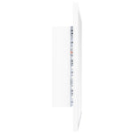 Baderomsspeil Led Hvit 40X8,5X37 Cm Akryl