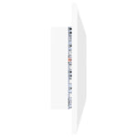 Led-Badespeil Hvit 100X8,5X37 Cm Akryl