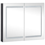 Led-Speilskap Til Bad 80X12,2X68 Cm