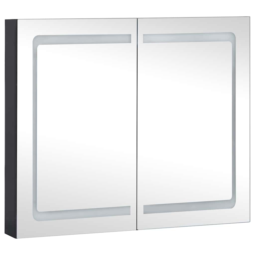 Led-Speilskap Til Bad 80X12,2X68 Cm