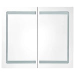 Led-Speilskap Til Bad 80X12,2X68 Cm