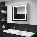 Led-Speilskap Til Bad 80X12,2X68 Cm