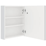 Led-Speilskap Til Bad Blank Hvit 50X14X60 Cm