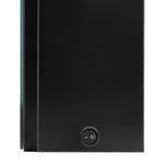 Led-Speilskap Til Bad Blank Svart 50X13X70 Cm